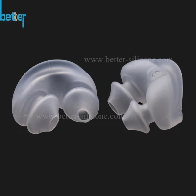 Masque CPAP nasal/hybride/oral/visage en silicone liquide LSR personnalisé